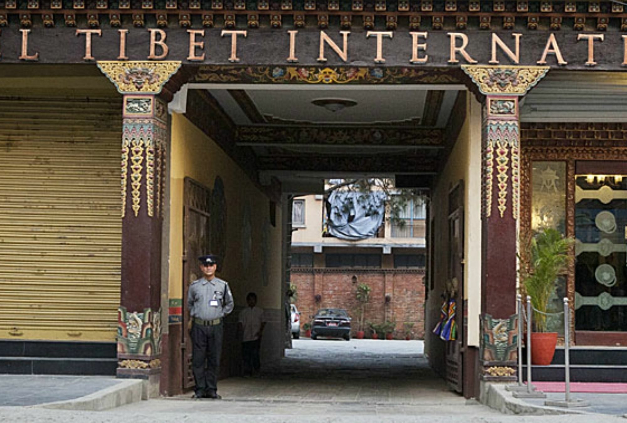 Hotel Tibet International Catmandu Exterior foto